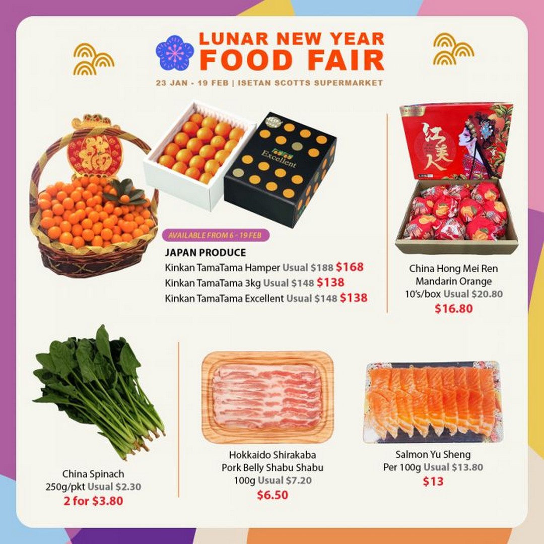 Isetan-Lunar-New-Year-Food-Fair-1 23 January-19 February 2026: Isetan Lunar New Year Food Fair: Festive Treats, Premium Japanese Produce & Exclusive Deals