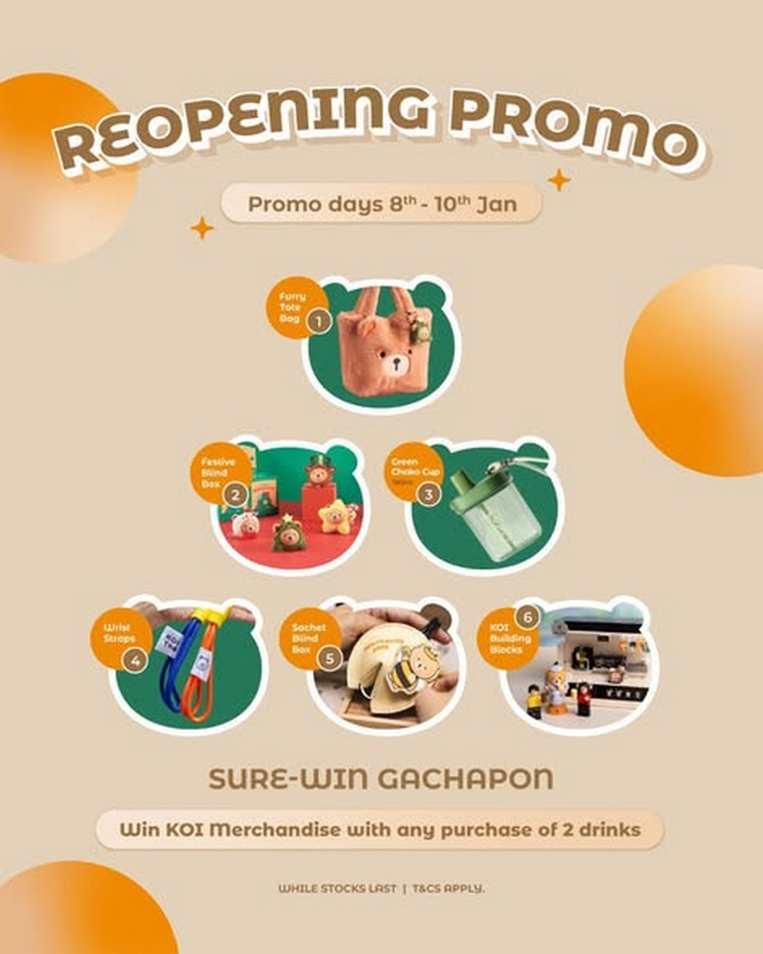 KOI-The-Singapore-Choa-Chu-Kang-1 8–10 January 2026: KOI Thé Singapore Choa Chu Kang: Sure-Win Gachapon with Any 2 Drinks Promotion