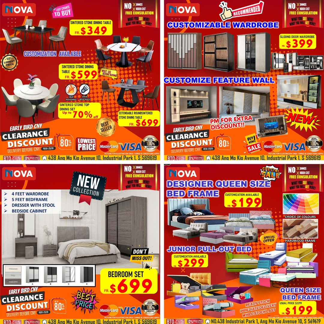 Nova-Furnishing-Big-Savings-Pre-CNY-Furniture-Sale-4 Now till 25 January 2026: Nova Furnishing: Big Savings Pre-CNY Furniture Sale with Up to 60% OFF and 0% Instalment Plans