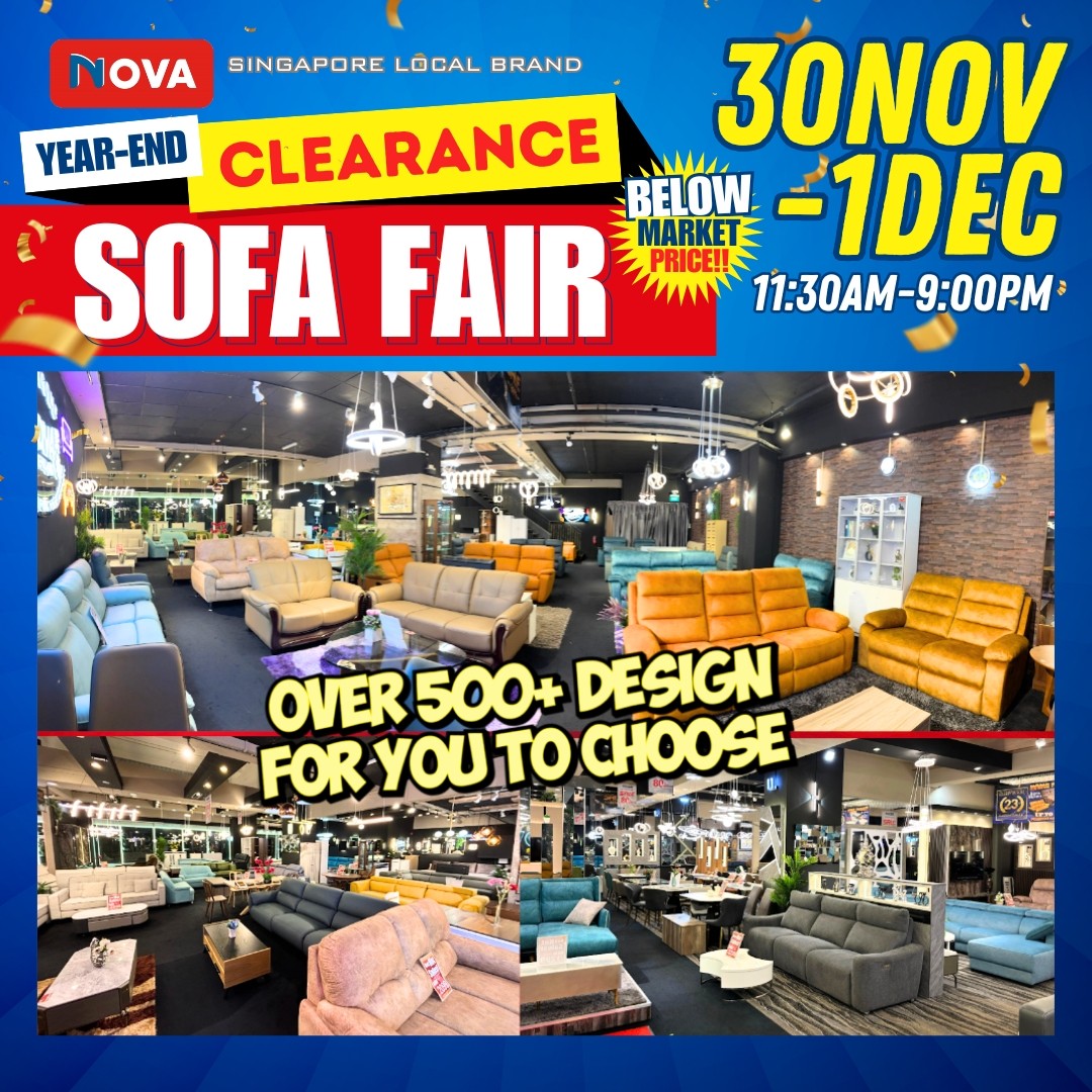 Nova-Furnishing-Big-Savings-Pre-CNY-Furniture-Sale-7 Now till 25 January 2026: Nova Furnishing: Big Savings Pre-CNY Furniture Sale with Up to 60% OFF and 0% Instalment Plans