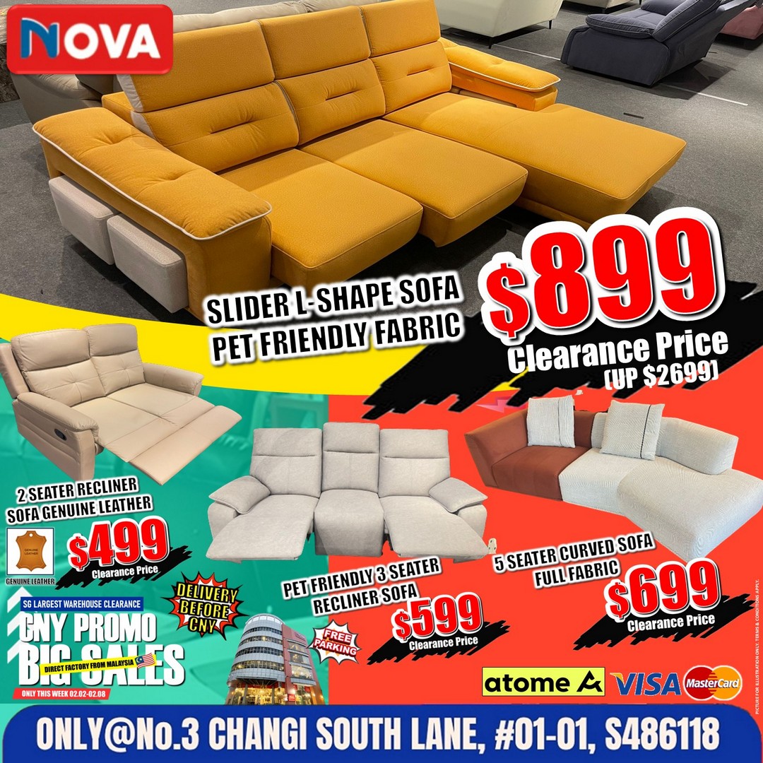 Nova-Furnishing-Changi-South-Chinese-New-Year-Promotion-4 2–8 February 2026: Nova Furnishing Changi South: Chinese New Year Promotion Big Sale with Up to 80% Off Furniture and Home Essentials