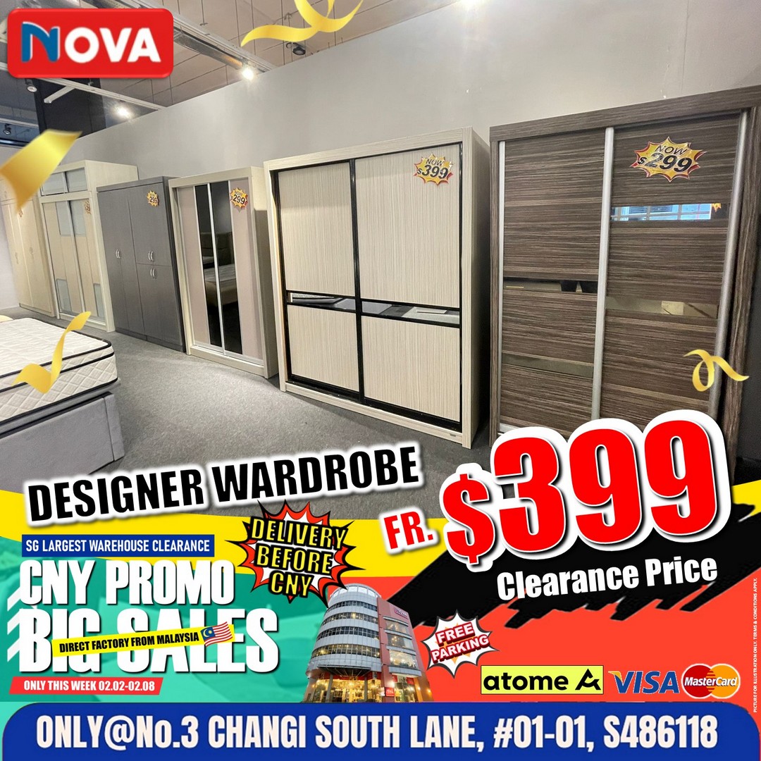 Nova-Furnishing-Changi-South-Chinese-New-Year-Promotion-5 2–8 February 2026: Nova Furnishing Changi South: Chinese New Year Promotion Big Sale with Up to 80% Off Furniture and Home Essentials