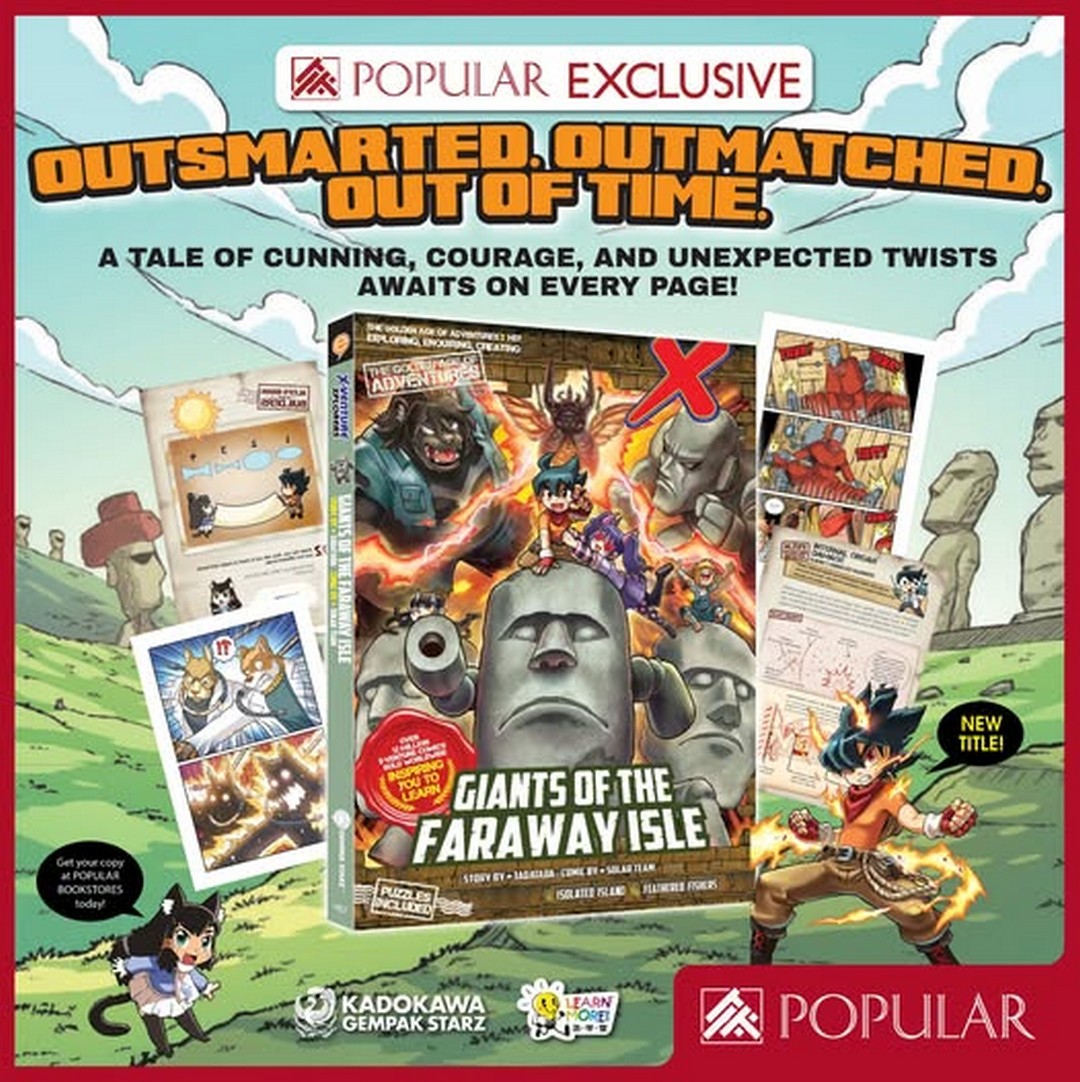 POPULAR-Bookstore-Singapore-X-VENTURE-Giants Now till 28 February 2026: POPULAR Bookstore Singapore: X-VENTURE Giants of the Faraway Isle Book Promotion Available Islandwide & Online