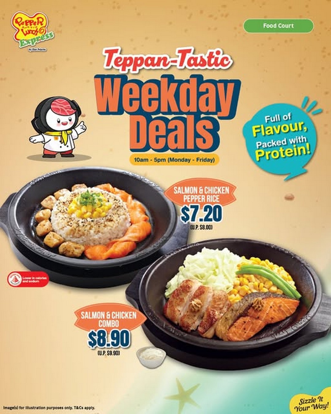 Pepper-Lunch-Singapore-Surf-Turf-Delight-Promotion-1 8 January 2025 onwards: Pepper Lunch Singapore: Surf & Turf Delight Promotion – Salmon & Chicken Pepper Rice from Only $7.20