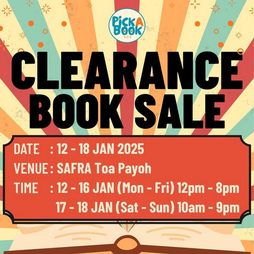 Pick-A-Book-Asia-Exciting-Book-Sale-Clearance-Bundles 12–18 January 2026: Pick A Book Asia: Exciting Book Sale & Clearance Bundles at SAFRA Toa Payoh