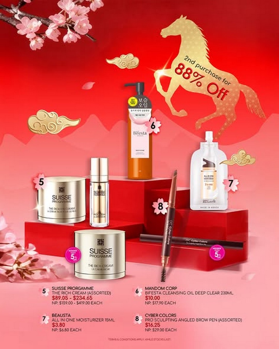 Sa-Sa-Singapore-Blossom-of-Fortune-Beauty-Promotion-2 6 January–25 February 2026: Sa Sa Singapore Blossom of Fortune Beauty Promotion with Up to 50% OFF at Selected Outlets and Online