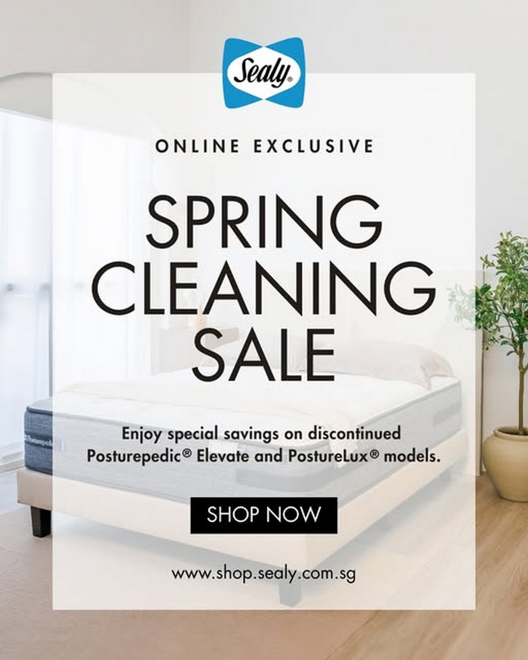 Sealy-Singapore-Spring-Cleaning-Sale-on-Discontinued-Mattresses 22 January 2026 onwards: Sealy Singapore: Spring Cleaning Sale on Discontinued Mattresses: Special Promotion with Complimentary Delivery