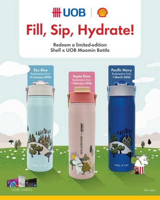 Everday Shells Now till 31 March 2026: Shell Singapore: Collect Limited-Edition Shell ...