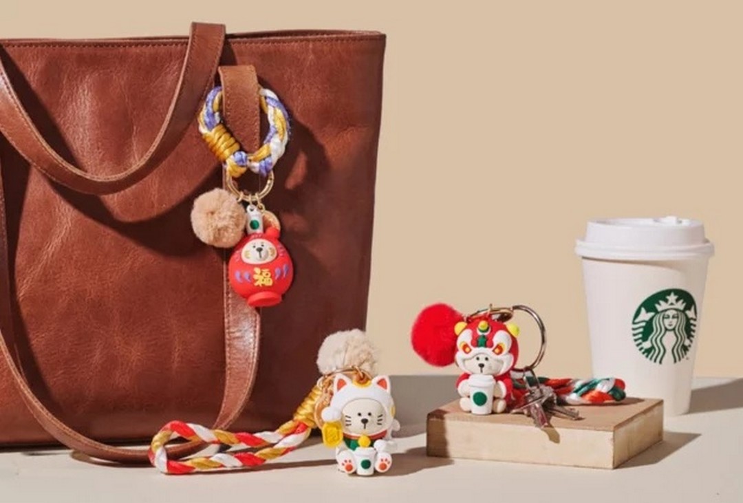 Starbucks-Singapore-Launch-of-Lucky-Little-Companions 14 January 2026 onwards: Starbucks Singapore: Launch of Lucky Little Companions Bearista Bag Charms for Lunar New Year: Sale & Promotion