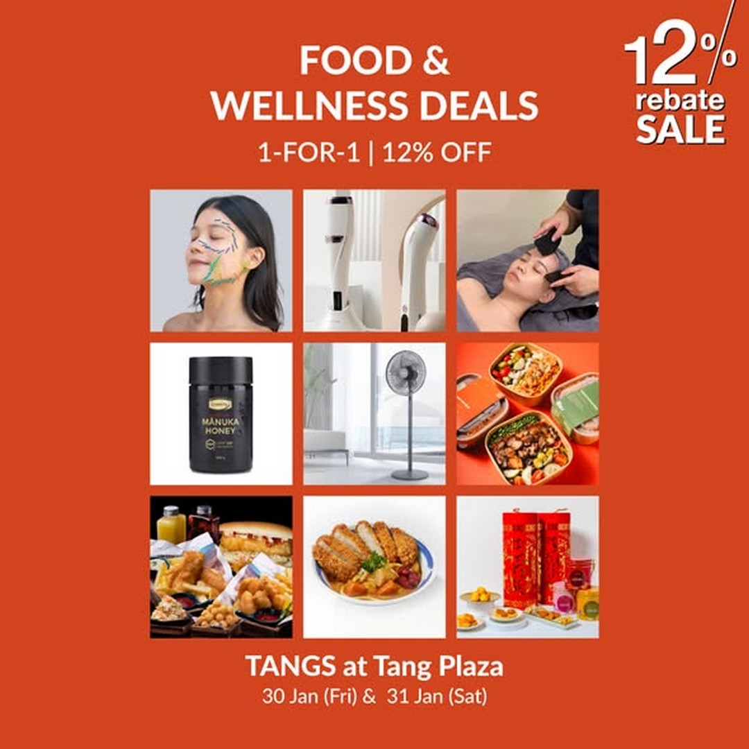 TANGS-at-Tang-Plaza-Shop-Feast-Pamper-12-Rebate-Sale 30–31 January 2026: TANGS at Tang Plaza: Shop, Feast, Pamper 12% Rebate Sale