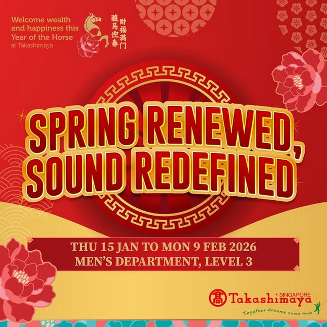 Takashimaya-Department-Store-Elevate-Your-Home-Entertainment-Setup Now till 9 February 2026: Takashimaya Department Store: Elevate Your Home Entertainment Setup Promotion