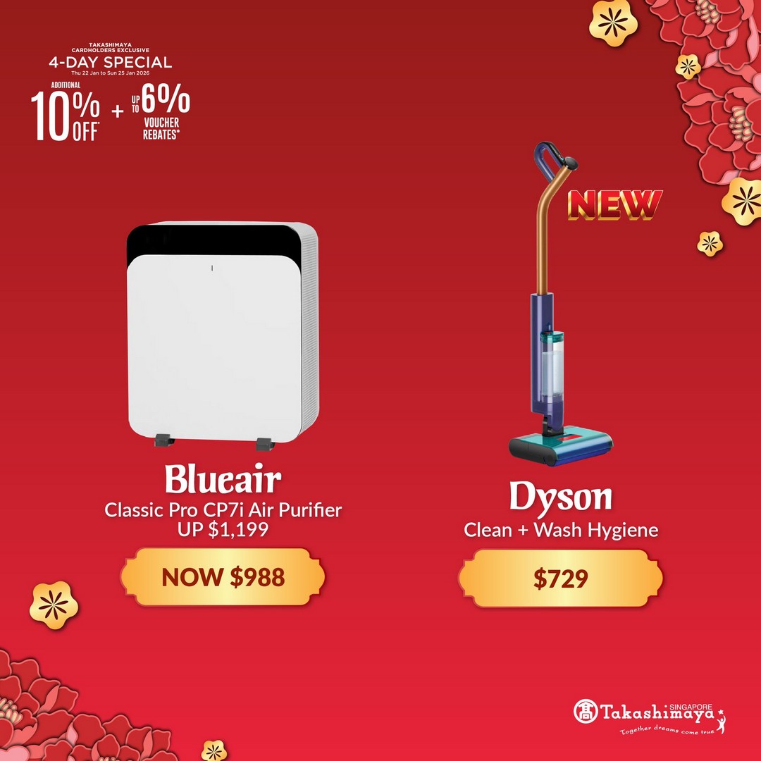 Takashimaya-Department-Store-Lunar-New-Year-Home-Living-Promotion-12 22–25 January 2026: Takashimaya Department Store Lunar New Year Home & Living Promotion – Extra 10% OFF, Vouchers, Online Promo Codes & Extended Shopping Hours in Singapore