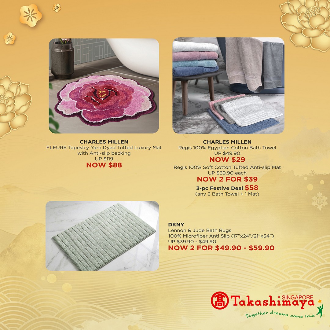 Takashimaya-Department-Store-Refresh-Your-Home-with-Luxurious-8 22-25 January 2026: Takashimaya Department Store: Refresh Your Home with Luxurious Bedding and Interior Must-Haves – Card Day Promotion