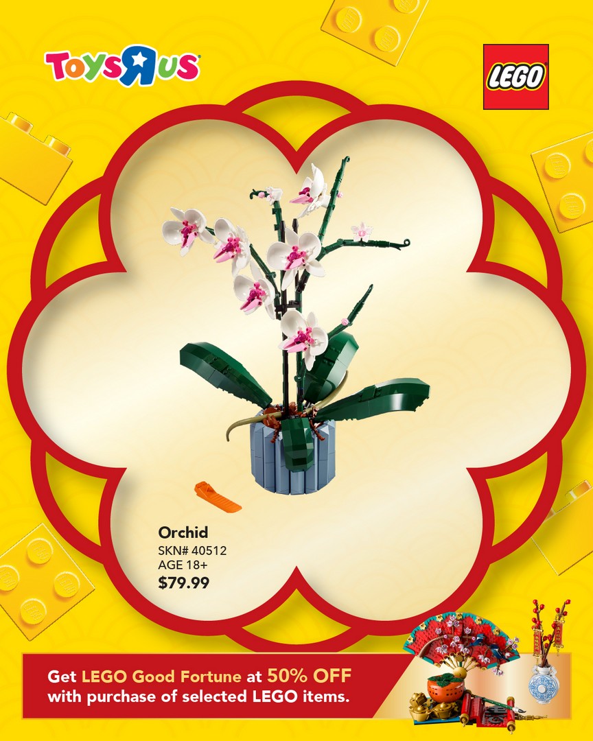 Toys-R-Us-Singapore-LEGO-Lunar-New-Year-Good-Fortune-Set-Promotion-5 1 January–2 March 2026: Toys"R"Us Singapore: LEGO Lunar New Year Good Fortune Set Promotion – Enjoy 50% Off Featured Festive Sets