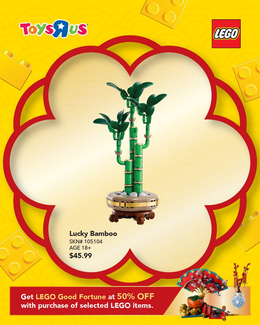 Toys-R-Us-Singapore-LEGO-Lunar-New-Year-Good-Fortune-Set-Promotion-7 1 January–2 March 2026: Toys"R"Us Singapore: LEGO Lunar New Year Good Fortune Set Promotion – Enjoy 50% Off Featured Festive Sets