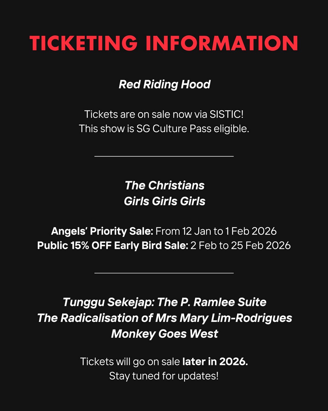 Wild-Rice-Theatre-Exciting-2026-Season-Lineup-and-Ticket-Promotions-16 12 January–30 November 2026: Wild Rice Theatre: Exciting 2026 Season Lineup and Ticket Promotions