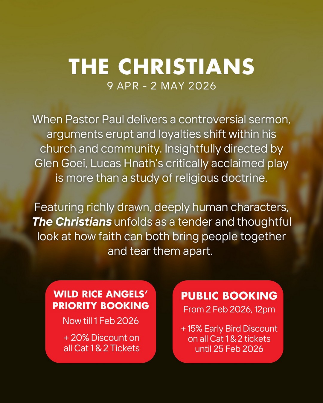 Wild-Rice-Theatre-Exciting-2026-Season-Lineup-and-Ticket-Promotions-4 12 January–30 November 2026: Wild Rice Theatre: Exciting 2026 Season Lineup and Ticket Promotions