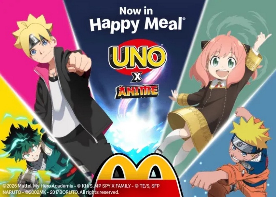 1-6 26 February 2026 onwards: McDonald’s Singapore: UNO x Anime Happy Meal Card Game Promotion with Limited Edition Collectible Decks