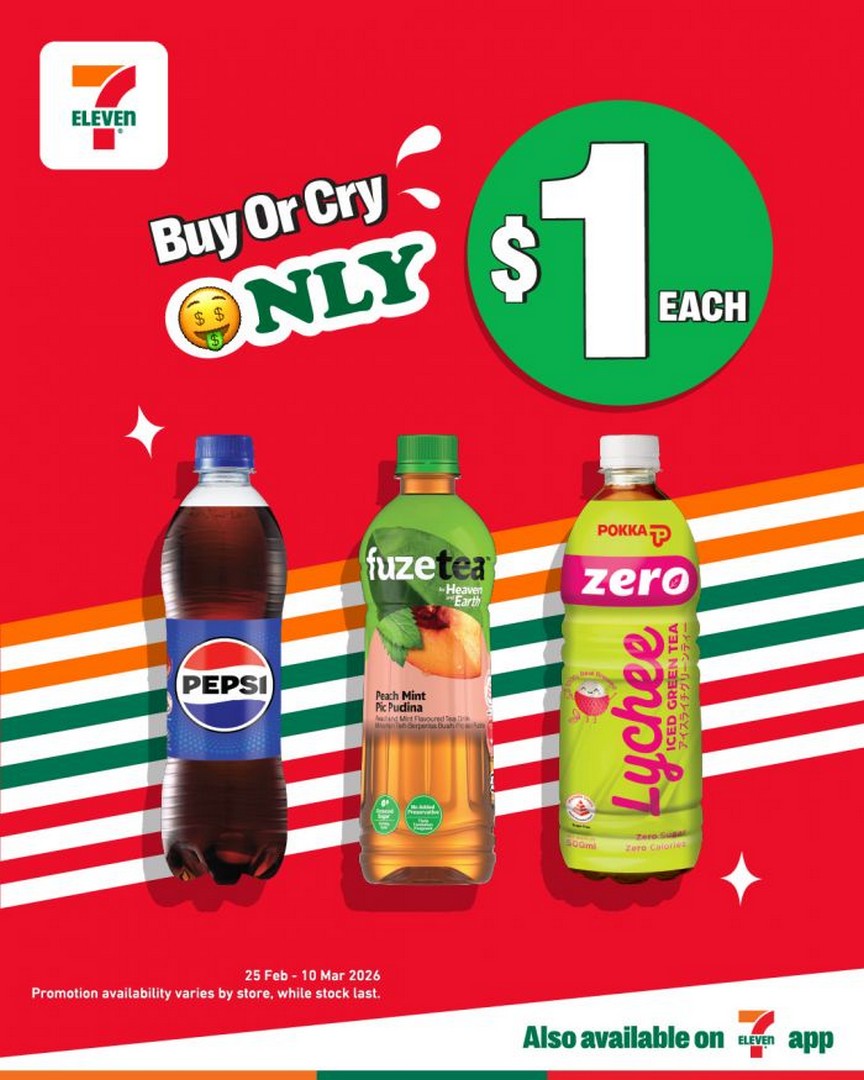 7-Eleven-Must-Buy-Lobang-Drinks-Promotion-2 25 February-10 March 2026: 7-Eleven Must Buy Lobang Drinks Promotion: Refreshing Beverages from $1