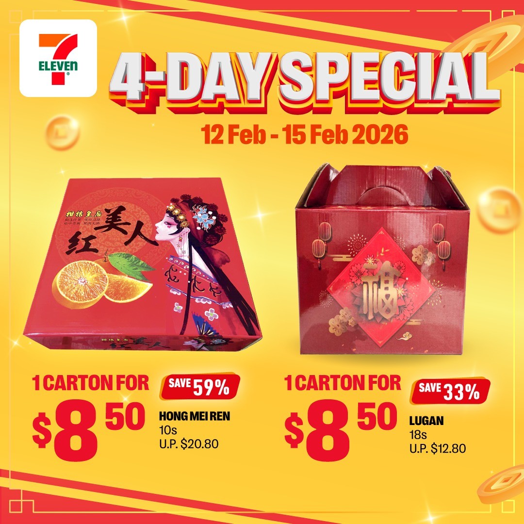 7-Eleven-Singapore-Chinese-New-Year-Essentials-Promotion-4 12–15 February 2026: 7-Eleven Singapore Chinese New Year Essentials Promotion – Last-Minute Reunion Dinner Deals Across the Island (Selected Stores With Adjusted Hours)