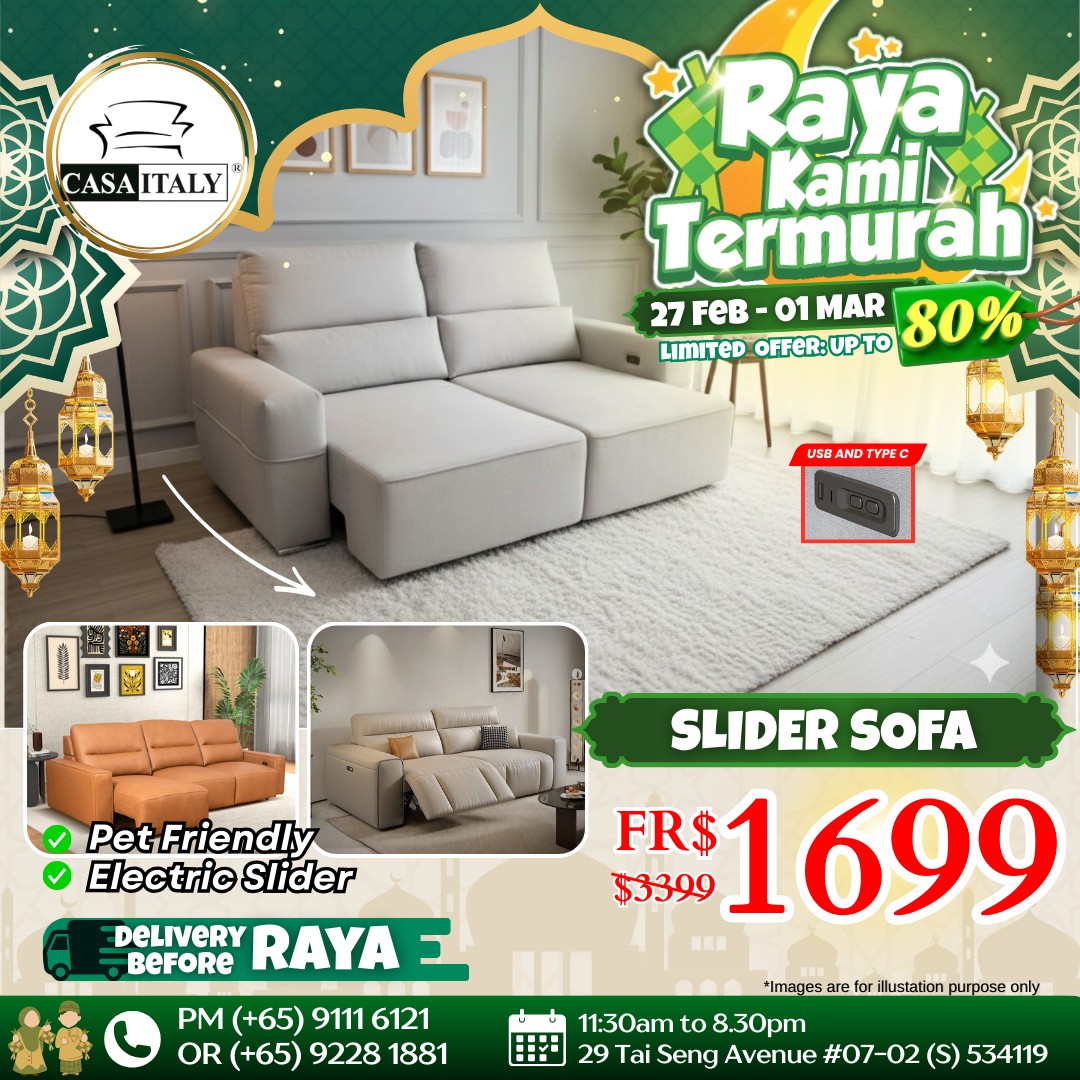 Casa-Italy-Raya-Furniture-Sale-Up-to-80-Off-5 27 February–1 March 2026: Casa Italy: Raya Furniture Sale Up to 80% Off – Must-Grab Deals for Home Refresh