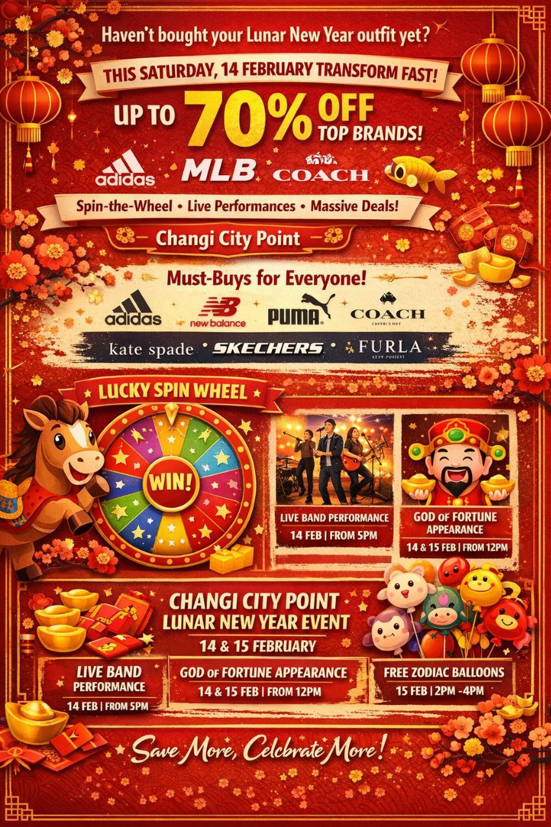 Changi-City-Point-Lunar-New-Year 14–15 February 2026: Changi City Point Lunar New Year “Reunion” Sale & Festive Event – Up to 70% OFF Top Brands at Changi Business Park