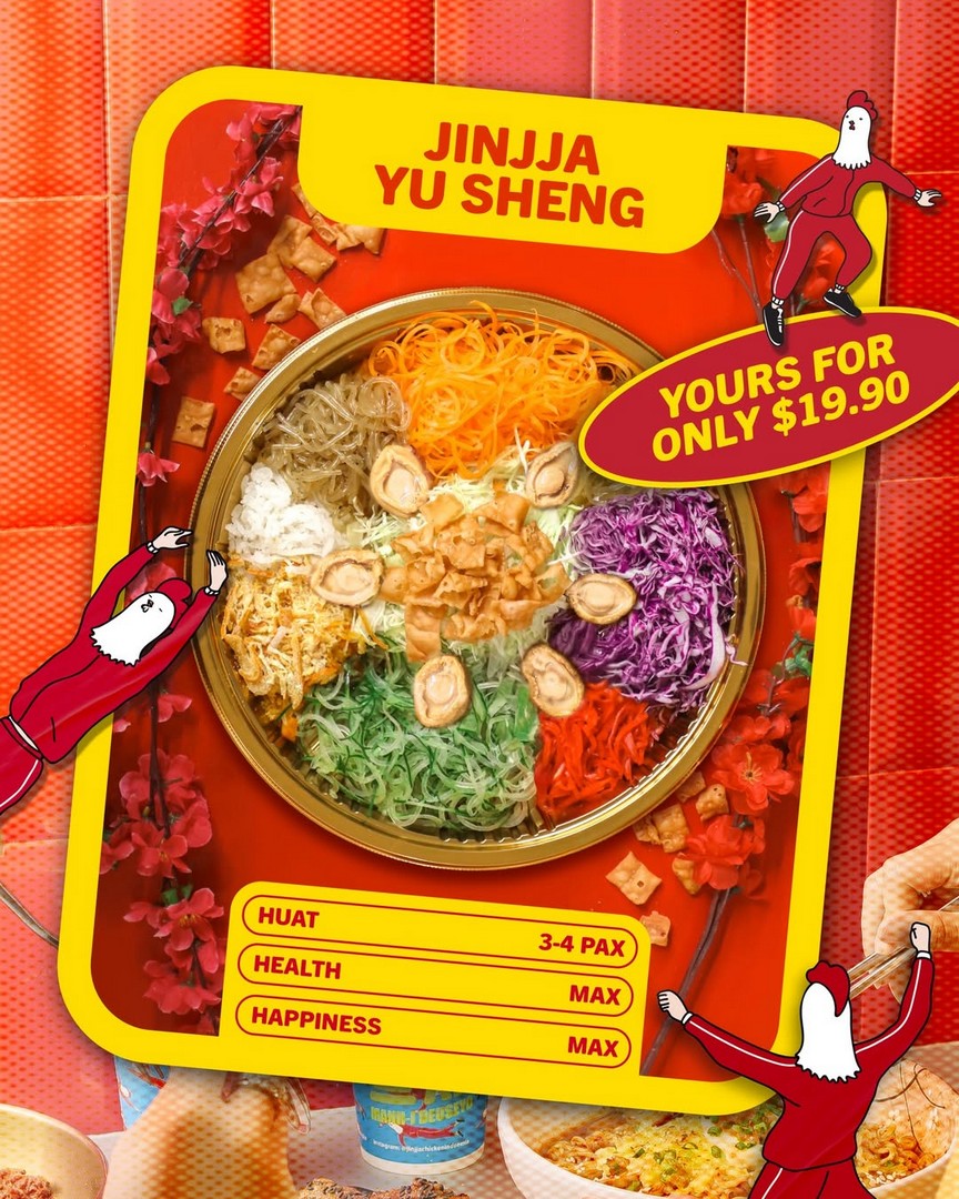 Jinjja-Chicken-Celebrate-CNY-with-Jinjja-Yu-Sheng-Promotion 19 February 2026 onwards: Jinjja Chicken: Celebrate CNY with Jinjja Yu Sheng Promotion