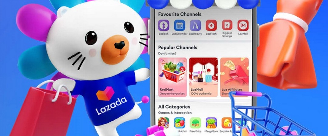 Lazada-Singapore-Up-to-18-Off-Monthly-Card-Promotions Now till 31 December 2026: Lazada Singapore Up to $18 Off Monthly Card Promotions with Up to 6% Cashback: Sale Event (8pm–11.59pm, Online at Lazada App)