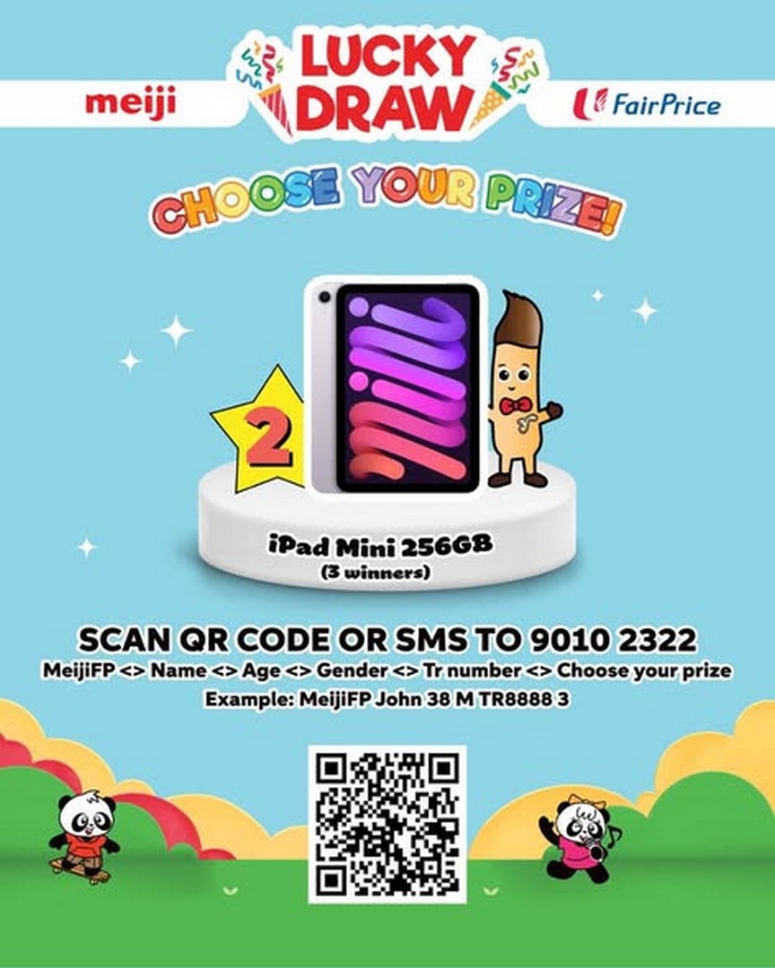 Meiji-Seika-Singapore-Choose-Your-Prize-Promotion-at-FairPrice-3 Now till 30 April 2026: Meiji Seika Singapore Choose Your Prize Promotion at FairPrice – Spend $15 and Win Attractive Rewards