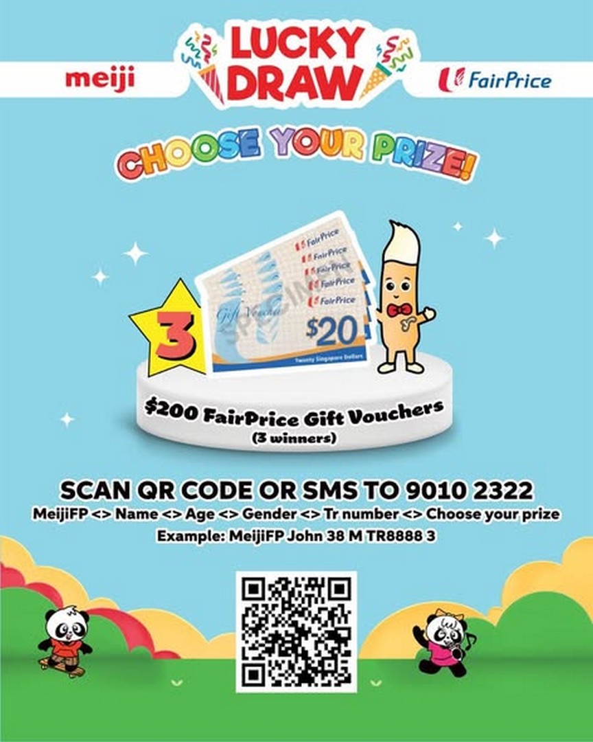 Meiji-Seika-Singapore-Choose-Your-Prize-Promotion-at-FairPrice-4 Now till 30 April 2026: Meiji Seika Singapore Choose Your Prize Promotion at FairPrice – Spend $15 and Win Attractive Rewards