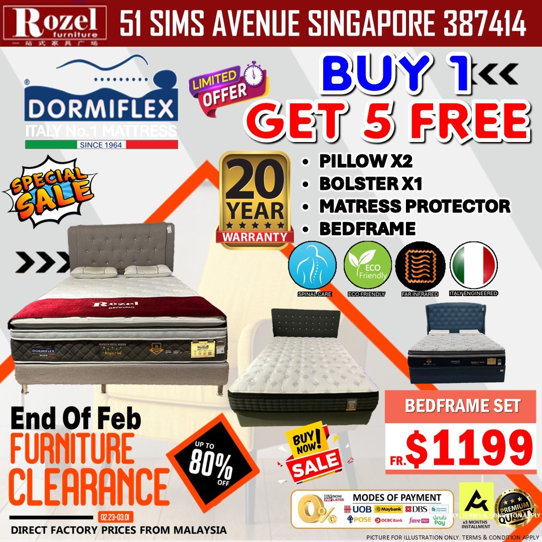 Rozel-Furnishing-Sims-Avenue-End-of-February-Furniture-Clearance-8 Now till 28 February 2026: Rozel Furnishing Sims Avenue: End of February Furniture Clearance Promotion – Amazing Deals on Sofas, Dining Sets, Beds & More