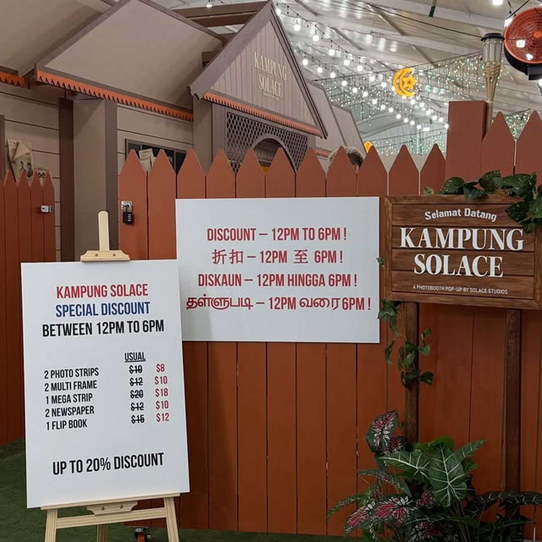 Solace-Studios-Kampung-Solace-Daytime-Promotion 26 February–6 March 2026: Solace Studios: Kampung Solace Daytime Promotion: Up to 20% OFF