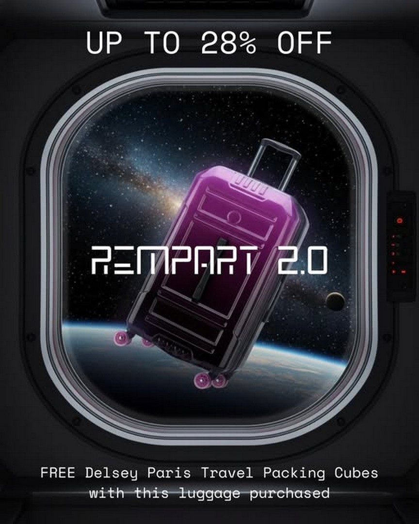 Takashimaya-Singapore-Delsey-Paris-Rempart-2.0-Luggage-Promotion 23 February-3 March 2026: Takashimaya Singapore: Delsey Paris Rempart 2.0 Luggage Promotion – Exclusive Travel Deals