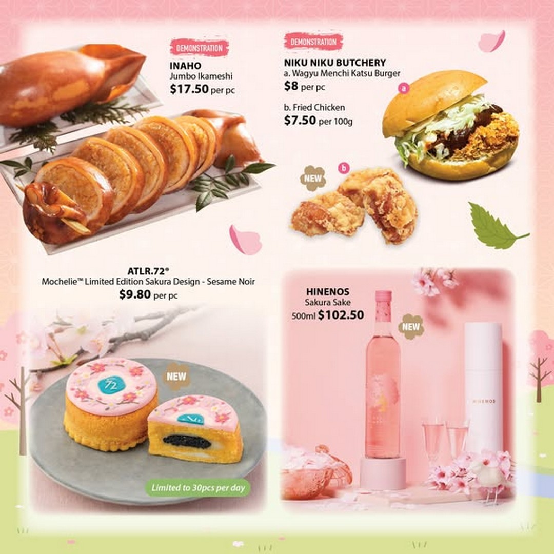 Isetan-Singapore-Sakura-Matsuri-Japanese-Food-Festival-Promotio-1 17–29 March 2026: Isetan Singapore Sakura Matsuri Japanese Food Festival Promotion at NEX Atrium – Discover Limited Japanese Treats, Snacks and Seasonal Delights