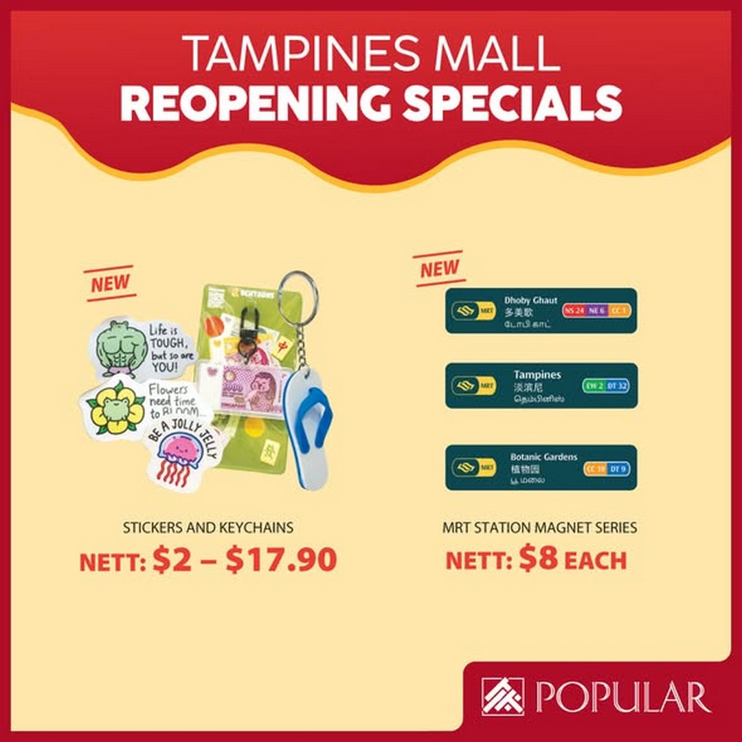 POPULAR-Tampines-Mall-Reopening-with-Fresh-Look-Up-to-50-OFF-1 6-15 March 2026: POPULAR Tampines Mall: Reopening with Fresh Look & Up to 50% OFF Storewide Sale