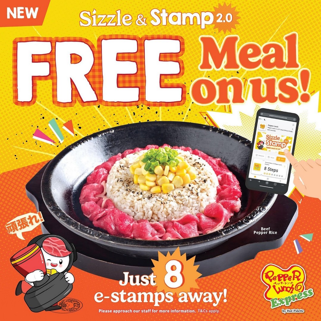 10 March–30 June 2026: Pepper Lunch Express Sizzle & Stamp 2.0 Digital ...
