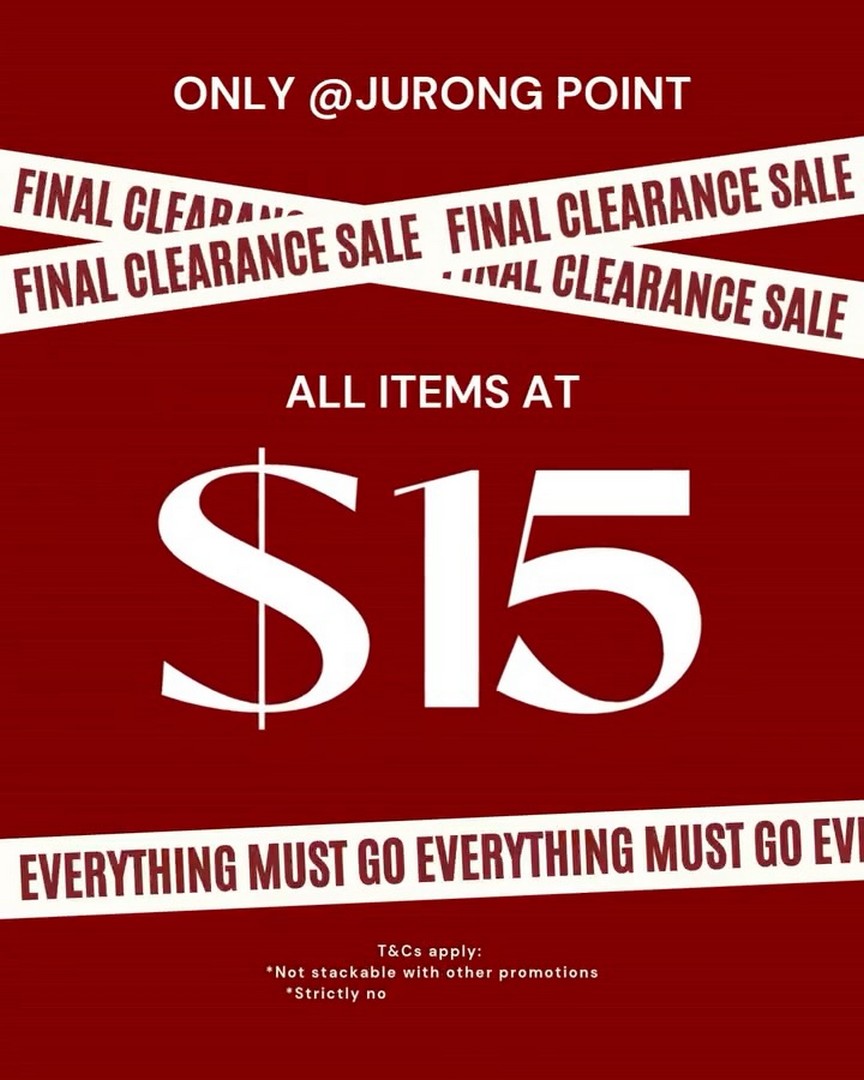 Purpur-Singapore-Clearance-Sale-All-Items-at-15 2-15 March 2026: Purpur Singapore Clearance Sale: All Items at $15