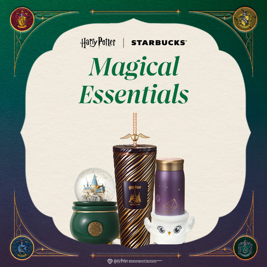 Starbucks-Singapore-Harry-Potter-Collection-Launch-Promotion 24 March 2026 onwards: Starbucks Singapore Harry Potter Collection Launch Promotion – Magical Drinkware & Honeydukes Beverages Available In-Store, App & Delivery