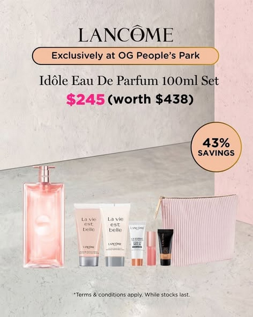 24–26 April 2026: Lancôme Super Brand Day at OG Singapore – Enjoy 20% ...