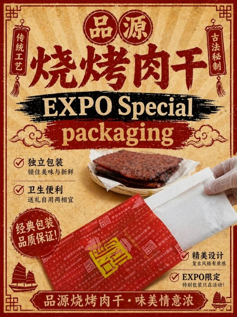 Peng-Guan-Bak-Kwa-EXPO-Special-Traditional-Bak-Kwa-Promotion-3 30 April–3 May 2026: Peng Guan Bak Kwa EXPO Special, Traditional Bak Kwa Promotion with Limited $10 Deals at Singapore EXPO Hall 5 Booth A10
