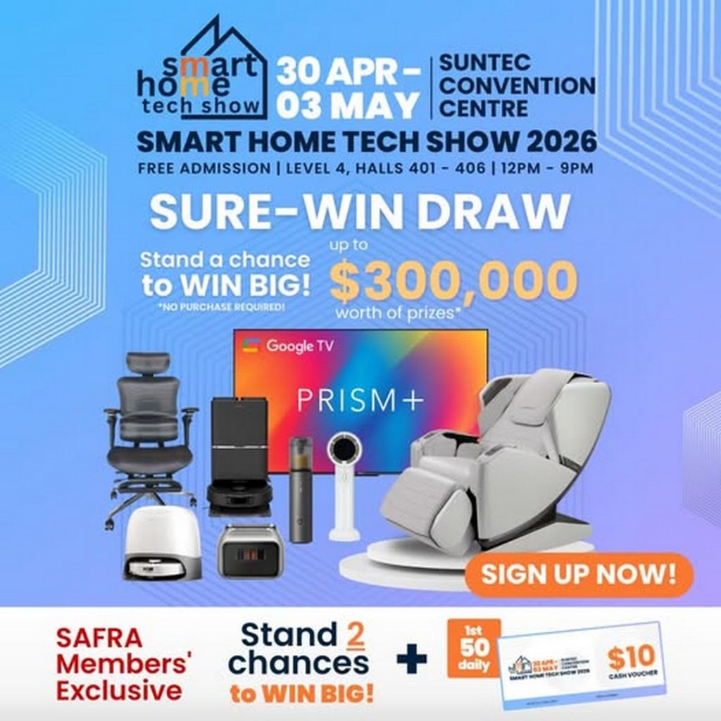 30 April – 3 May 2026: Singapore’s Largest Smart Home Tech Show 2026 at ...