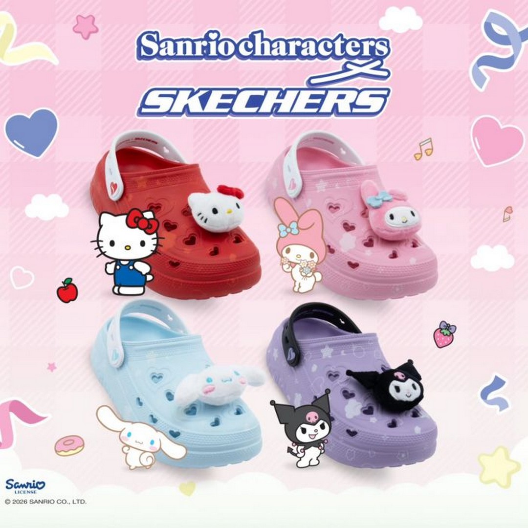 Skechers-Singapore-Sanrio-Characters-Foamies-Collection 29 April 2026 onwards: Skechers Singapore Sanrio Characters Foamies Collection Launch Promotion: Kuromi, Cinnamoroll, My Melody & Hello Kitty Kids Footwear Event
