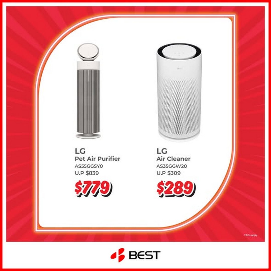 BEST-Denki-Singapore-LG-Savings-Booster-Promotion-2 6 May 2026 onwards: BEST Denki Singapore LG Savings Booster Promotion: Exclusive Air Care Deals for Smarter Home Comfort Savings