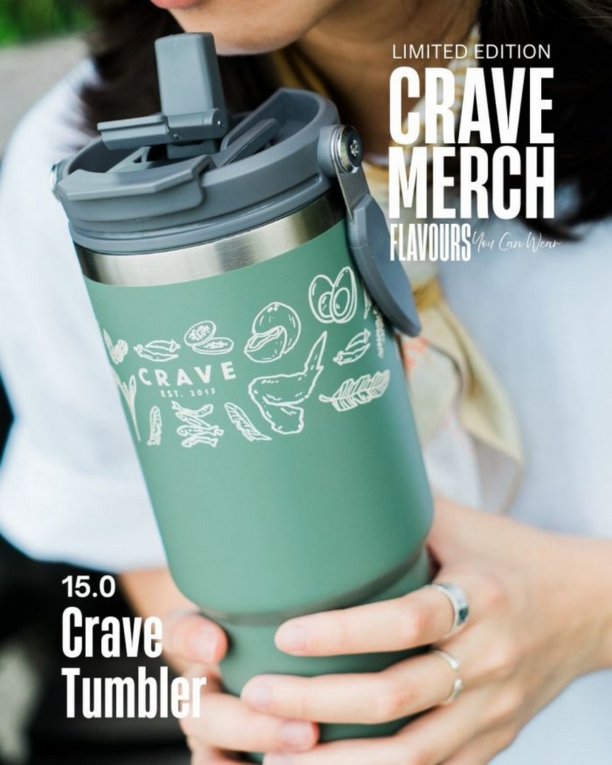 CRAVE-Nasi-Lemak-Singapore-Limited-Edition-Crave-Tumbler-Launch 19 May 2026 onwards: CRAVE Nasi Lemak Singapore: Limited Edition Crave Tumbler Launch at Our Tampines Hub Exclusive $15 Merchandise Promotion
