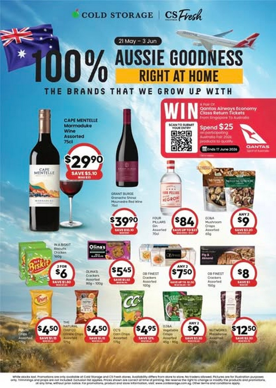 Cold-Storage-Singapore-Australian-Product-Promotion Now till 3 June 2026: Cold Storage Singapore, Australian Product Promotion, Fresh Aussie Goodness Sale Across Stores