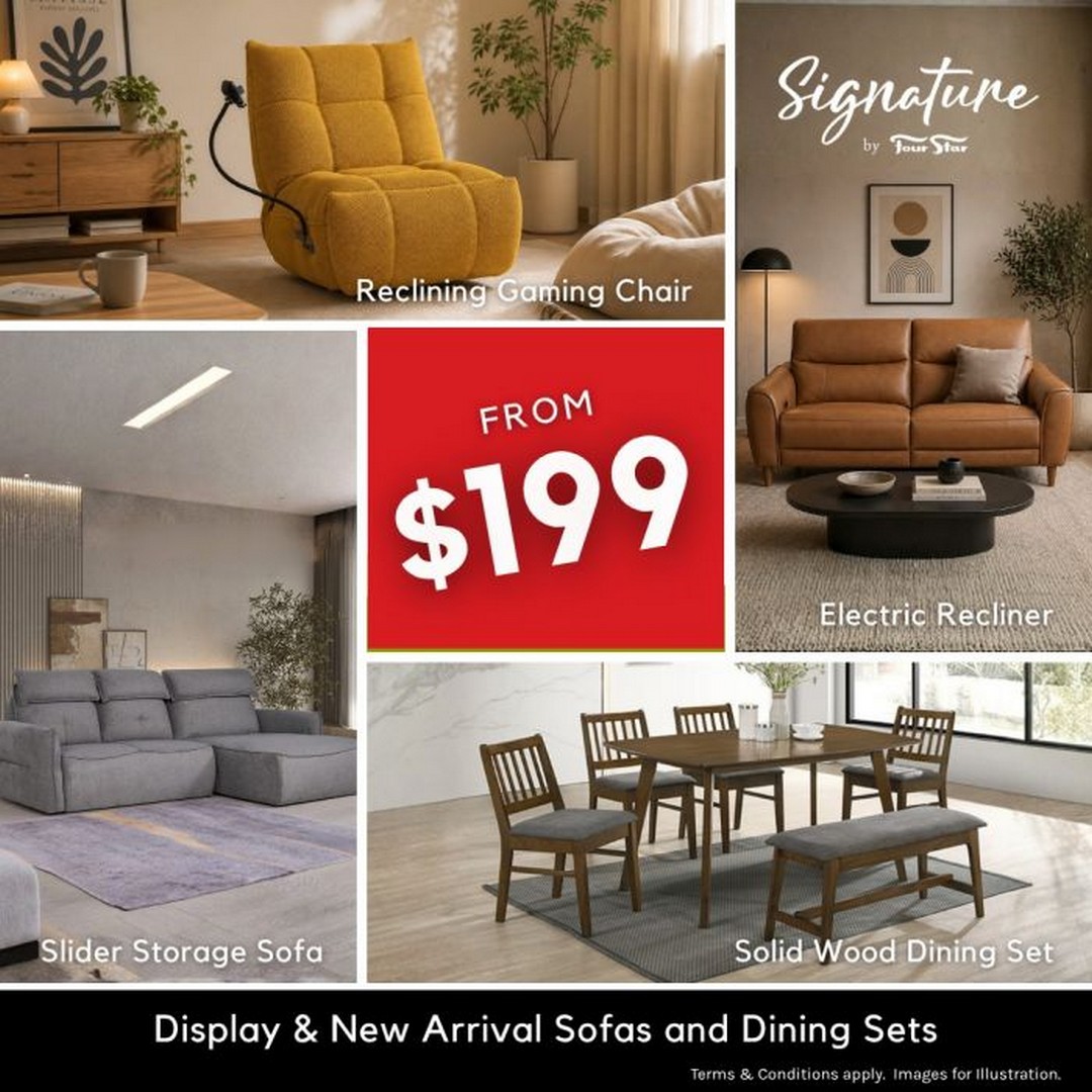 Four-Star-Pre-Renovation-Clearance-Sale-Promotion-at-Kallang-Flagship-Stor-6 20-24 May 2026: Four Star Pre-Renovation Clearance Sale Promotion at Kallang Flagship Store – Up to 90% Off Mattresses, Sofas, Recliners and Furniture Deals in Singapore