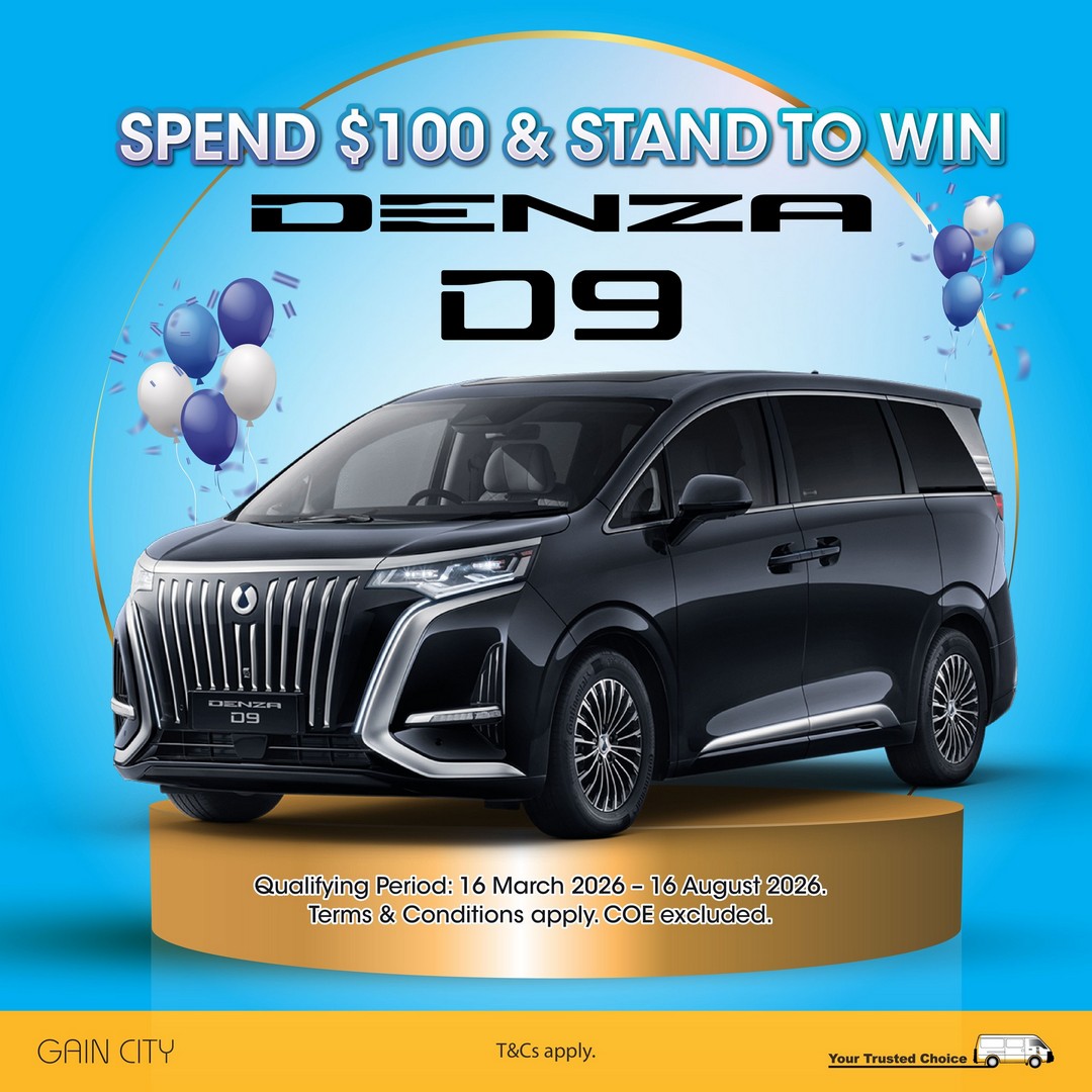 Gain-City-Megastore-11th-Anniversary-Sale-8 12 May 2026 onwards: Gain City Megastore 11th Anniversary Sale – Enjoy 11% OFF Selected Audio Visual Products and Stand a Chance to Win a Denza D9 MPV at Sungei Kadut
