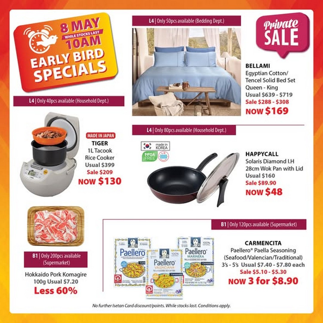 Isetan-Singapore-Early-Bird-Specials-at-Isetan-Scotts-1 8 May 2026: Isetan Singapore Early Bird Specials at Isetan Scotts – Exclusive Morning Deals on Daily Essentials and Favourite Finds Promotion