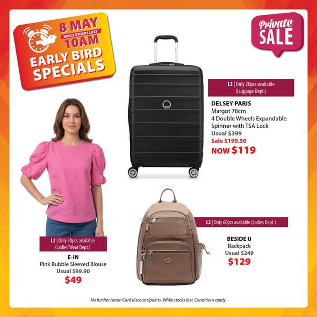 Isetan-Singapore-Early-Bird-Specials-at-Isetan-Scotts-2 8 May 2026: Isetan Singapore Early Bird Specials at Isetan Scotts – Exclusive Morning Deals on Daily Essentials and Favourite Finds Promotion