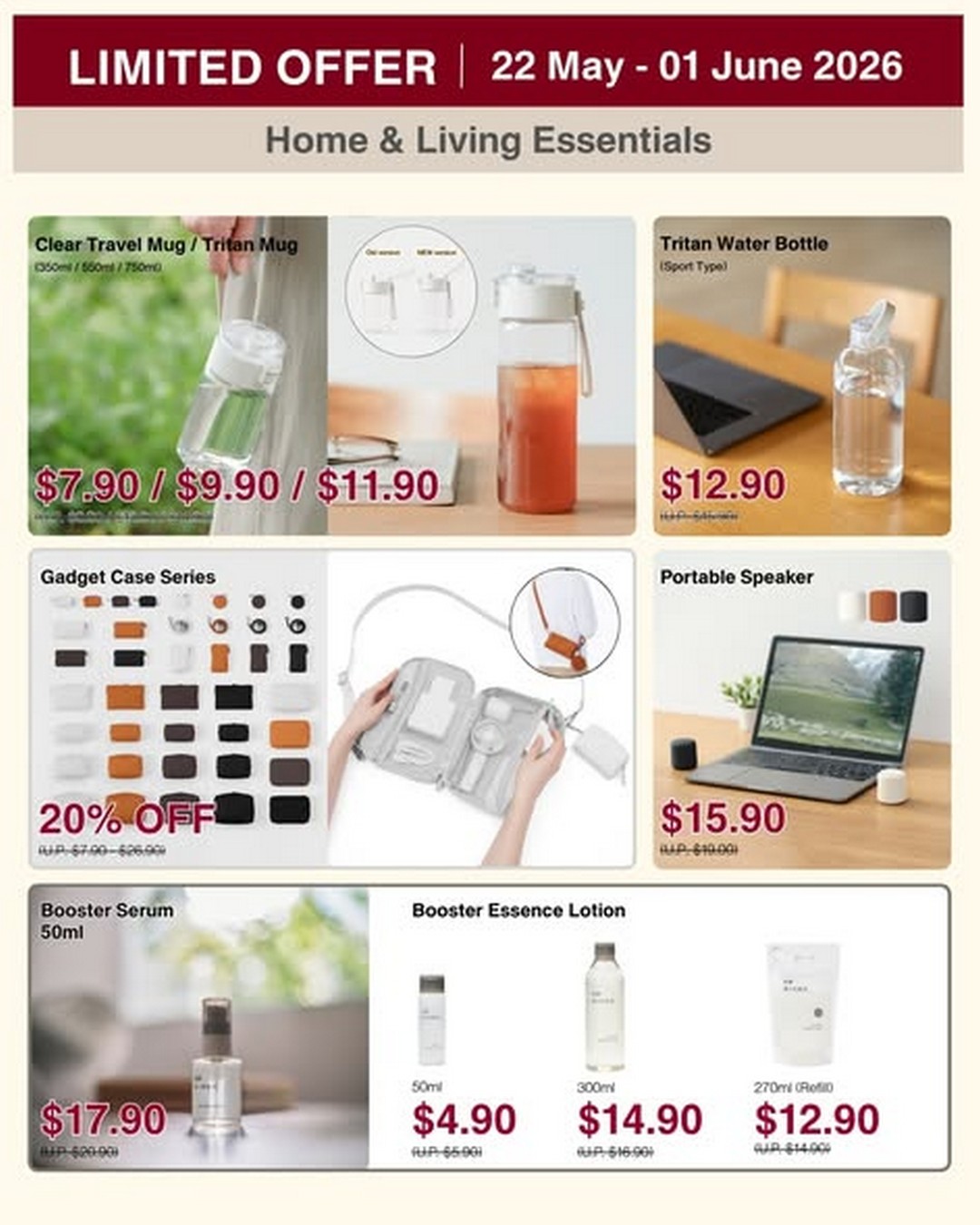 MUJI-Singapore-Special-Prices-Promotion-on-Everyday-Essentials-3 22 May – 1 June 2026: MUJI Singapore Special Prices Promotion on Everyday Essentials and Popular Favourites Across Stores